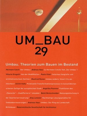 cover image of Umbau. Theorien zum Bauen im Bestand